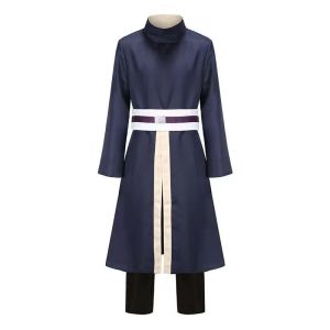 Anime Naruto Cosplay Costumes For Adult Men Uchiha Obito Costume Halloween Party Clothing Pants Waistband Headband Uniform Full Sets
