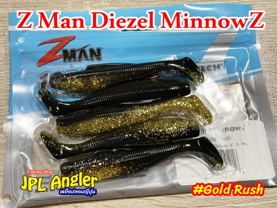 Z-Man Minnow Z 3 #Electric Chicken*เหยื่อปลายาง - 7 SEAS PROSHOP (THAILAND)