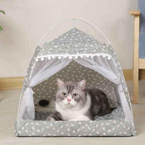 BC Pet Tent Bed Puppy Dogs Tent House Four Seasons General Pet House Cats Bed Pet Supplies Summer Dog House Pet Products