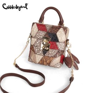 Cobbler Legend Womens Bags Genuine Leather HandBag Ladies Crossbody Bags