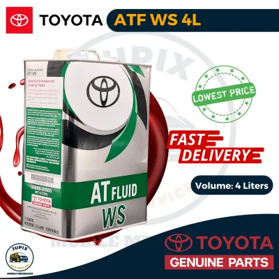 Toyota ATF WS 4 Liters (Automatic Transmission Fluid)