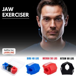 Alat latihan Rahang Jaw Exercise Silicone Training - Jawline Me Exercise Latihan Otot Rahang Kunyah Penirus Wajah