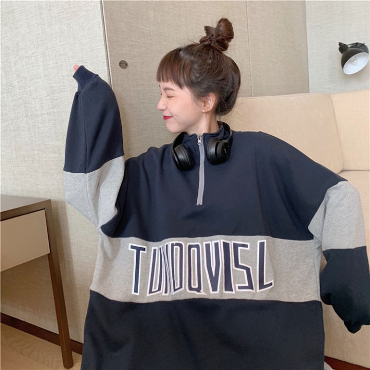 Oversize%20Sweater%20Polo%20Shirt%20Wanita%20Gaya%20Korea%20Warna%20Longgar%20yang%20Cocok%20dengan%20Warna%20Atasan%20Jaket%20Atasan%20Lengan%20Panjang%20-%20Image%208