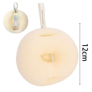 4color Bath Sponge Balls 3D Cleaning Brush Shower Puff Body Cleaner Exfoliating Scrubbers Bath Ball Body Massage Brush Bathroom Accessories