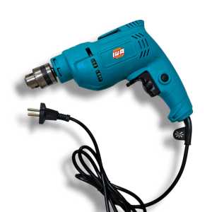 JLD bor listrik murah 10mm Mesin Bor Listrik 380w Mesin Bor Tangan bisa bolak balik 3200rpm Reversible Termasuk Key Bor tembok Kayu Beton besi bisa cod