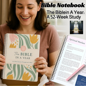 The Biblein A Year：A 52-Week Study Housewarming  Reading Materials Study Plan