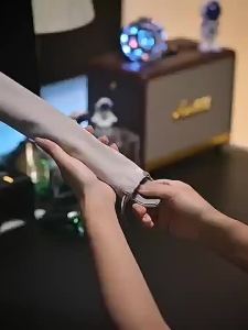 Portable Aluminum Alloy Laptop Sta for Lenovo ThinkPad X1 Carbon 5th-12th Gen Thinkpad X1 T14 T15 T16 E14 E15 E16 P14s P15v P16v L14 L13 L16 L15 Laptop Ergonomic 6-Levels Angles Adjustable Sta