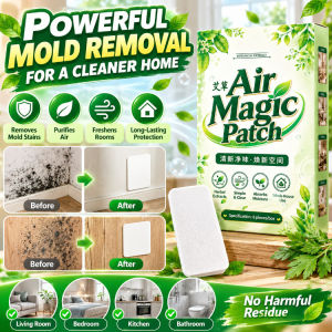 Mold Removal Patch Mould Purification Patch Air Purifying Mugwort Magic Patch Moisture Absorber Wardrobe Deodorizer Home Closet Car