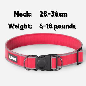 MAIYILAI Tactical Pet Dog Collar Adjustable With Control Handle And Heavy Metal Buckle For Medium Large Dogs