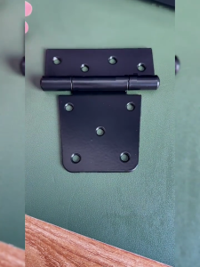 4Pcs Folding Garden Gate Hinge Heavy Duty Door Hinge for Wood Shed Barn Door Fence Gate Swing Easy to Install