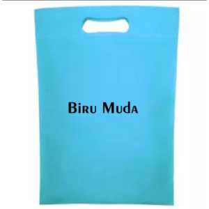 1 KODI ISI 20pcs Tas Kain Spunbond Goodie Bag Tali Ukuran  25x35  Shopping bag Kantong Belanja Lipat Goody bag Parsel Hantaran berkat Hajatan Hampers Souvenir Ultah / Pernikahan Plastik Paper bag Murah Ramah Lingkungan