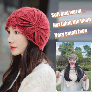 Crochet Flower Hat Vintage Wind Hat (Crochet Flower Hat Vintage Wind Scarf)