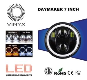 Lampu LED DOT SAE Daymaker 7 Inch Halo Ring: Pilihan Terbaik untuk Mobil & Motor