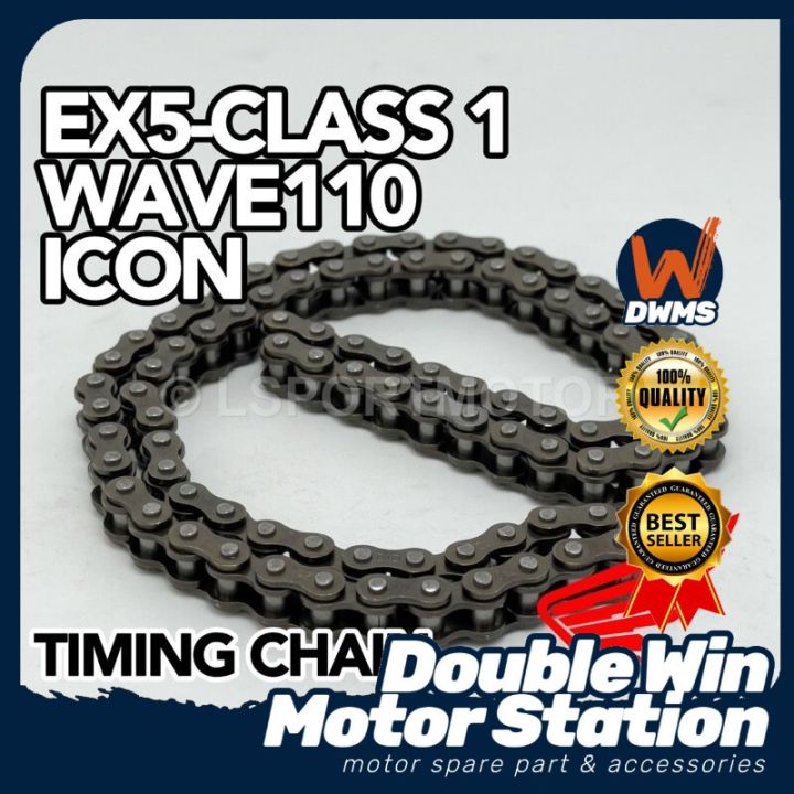 Timing Chain Ex5 ORIGINAL 🔥 HONDA EX5-CLASS 1 / WAVE110 / ICON TIMING CHAIN (90H) RANTAI ...