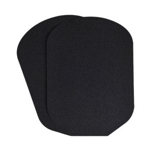 LTK376111 2Pcs Non-slip Pickleball Paddle Surface Sticker Abrasion-resistant Universal Paddle Grit Surface Tape Lightweight Enhances Spin Paddle Face Overlay Practice