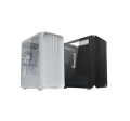 PChub | Tecware Flow M TG, white, mATX, 4x120mm, pn: TWCA-FLOWM-WH. 