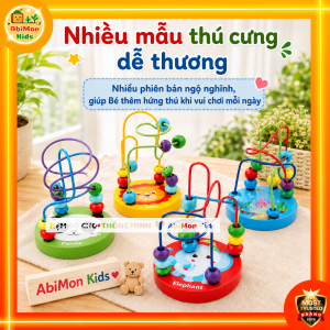 Luồn Hạt Bằng Gỗ Cho Bé | Trò Chơi Rèn Tính Kiên Trì Sự Khéo Léo Và Phát Triển Kỹ Năng Vận Động Tinh Rất Hiệu Quả