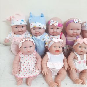 [Đủ mẫu] Búp Bê Nhựa Mềm Mại 25 cm = 10 inch Vinyl Reborn Baby  Doll