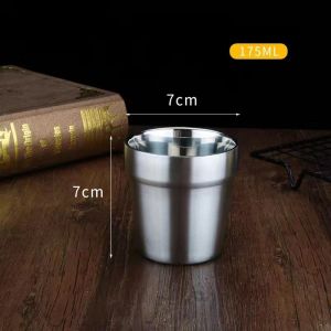 Cốc Inox 304 2 Lớp Cách Nhiệt – Giữ Nhiệt Lâu – An Toàn – Đẳng Cấp Pha Chế
