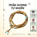 Chuỗi 108 hạt trầm hương mix đá màu theo mệnh, vòng tay trầm hương tự nhiên Vạn An Home, mang đến may mắn, hạnh phúc, bình an, tài lộc. 
