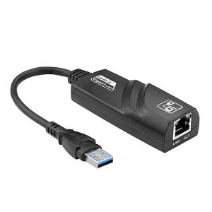 ILOIQD USB to LAN Network Card Wi-fi Dongle 3.0 Gigabit 1000Mbps USB Wifi Adapter WiFi Receiver/transmitter Freely-rotating USB Ethernet Adapter for Computer/Phone