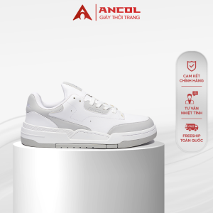 {Siêu cuối tháng} Giày sneaker thời trang Ancol Losofut Fady cho Nam Nữ Size 39-43 chất liệu da bò thật 100% miếng lót giày Eva đế cao su êm chân có lỗ thoáng khí.