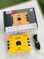 Sound card XOX K10 phiên bản 10th jubilee - Soundcard nâng cấp mới nhất đến từ XOX - Đầy đủ các chức năng, chế độ, hiệu ứng - Kết hợp được hầu hết các loại micro thu âm, sử dụng được cho cả điện thoại và máy tính - MTMax. 