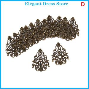 [K&P Elegant]👗👗 20pcs mix Filigree thủ công Hollow DIY embellishments phát hiện trang sức phụ kiện