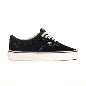 ERONS - ERVAN CLASSIC BLACK WHITE | SNEAKERS CLASSIC CASUAL BAHAN KANVAS HITAM ANTI SLIP