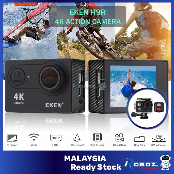 EKEN H9R Ultra HD 4K Waterproof Action Camera Lazada - Main Image