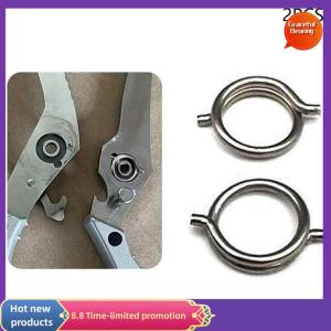 Graceful 2PCS Chicken Bone Scissors Accessories Spring Wire Diameter 1.8mm Outer Diameter 15mm Nickel Plated Steel Torsion Spring