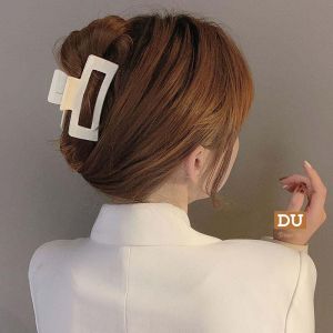 SG] 10cm Big & Tight[Matte and Gloss Big Hair Claw Korean Style Hair Clip Hairpin Hair Accessories for Women Dress Up