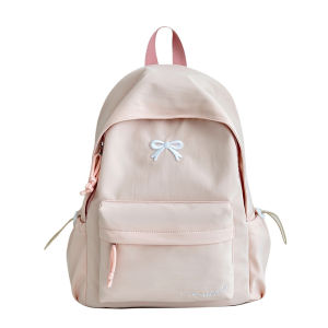 Womens Korean-style high school backpack Japanese-style versatile backpack for elementary school students junior high school students and middle school students large-capacity weight-reducing backpack