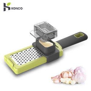 Konco Garlic Presser Manual Ginger Garlic Masher Garlic Crusher Garlic Mincer Kitchen Tools