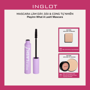 Mascara mi dày chống nước lâu trôi Playinn What A Lash! Mascara Inglot