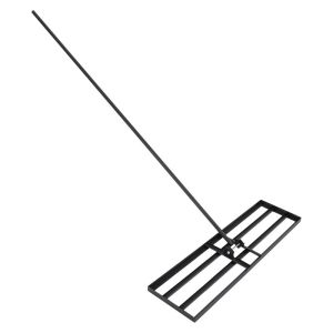 Landscaping Levelling Rakes Coated Iron Steel Lawn Leveler For Lawn Home Field Yard Garden Decoration