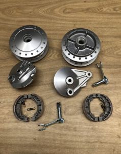 BỘ ĐÙM MÁ ĐÙM WAVE 110(MAY Ơ) TRƯỚC SAU CHO WAVE @ 110 2015 2022WAVE S RS RSX 110BLADESUPER DREAM MỚI GẮN ZIN THEO XE KHÔNG CHẾ CHÁO