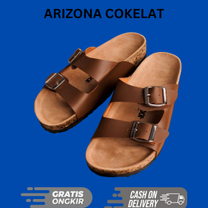 Terlaris Sandal Birken Sandal Wanita Sandal Puyuh Sandal Perempuan Sandal Sepatu Sandal Rumah Slipper Sandal Jepit Sandal & Flip Flop Sandal Wanita Arizona Cokelat