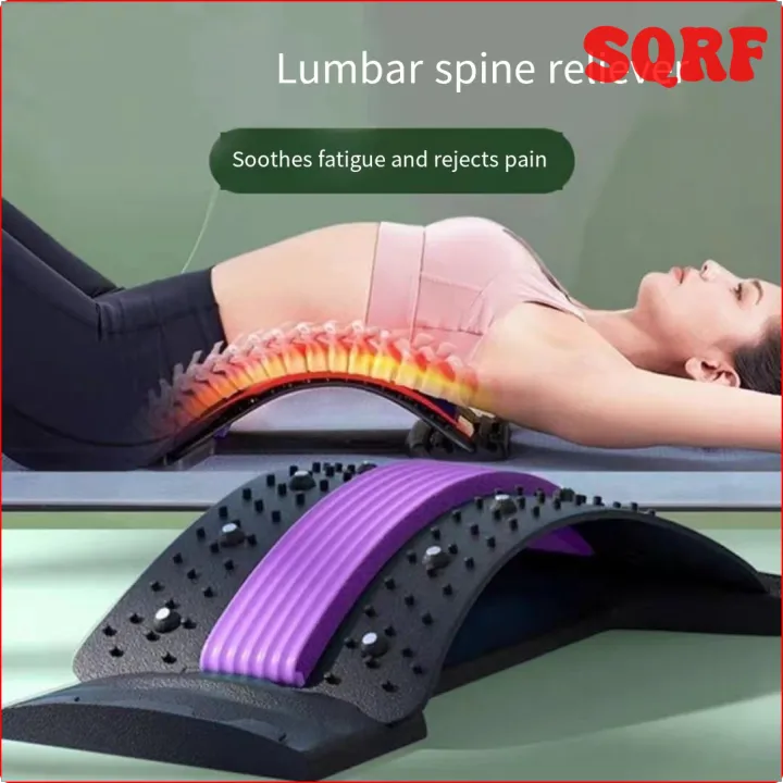 [SQRF] Back Stretcher Lower Back Pain Relief Device 3 Level Back ...