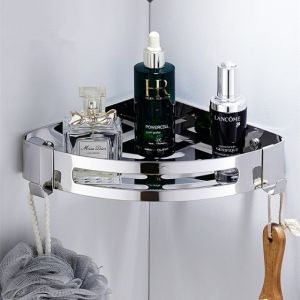 [Msia free inventory+gifts] Bathroom bathroom shelf corner kitchen wall shampoo Tandas shelf tripod four corner shelf