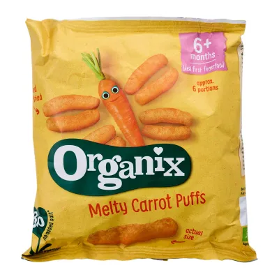 Organix Baby Melty Carrot Puffs