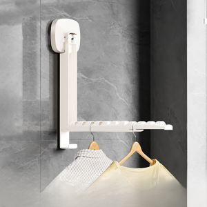 Dormitory Invisible Retractable Foldable Hanging Clothes Rack