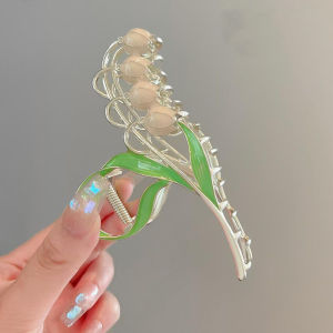 FXG Jepit Rambut Bunga Tulip Bahan Metal Premium Fashion Wanita Korea Cantik Jepitan Dewasa KCR46