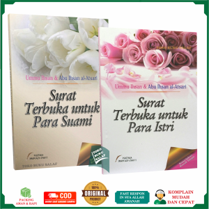 PAKET 2 BUKU Surat Terbuka Untuk Para Istri DAN Suami ORIGINAL Karya Ummu Ihsan Abu Ihsan Al-Atsari Buku Kunci Sukses Rumah Tangga Penerbit Pustaka Imam Asy-Syafii