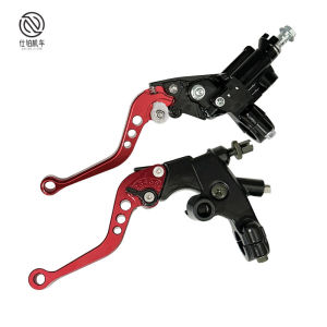 1 PAIR 22mm Universal Motorcycle Brake Clutch Pump Lever Hydraulic Master Cylinder Accessories 7/8 A