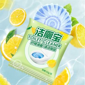 LaoGuanJia Superior Toilet Cleaner Unmatched Cleaning Power Long-Lasting Freshness Lemon Scent (1pc)