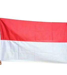 Bendera merah putih ukuran 120 PxL 110cmx65cm
