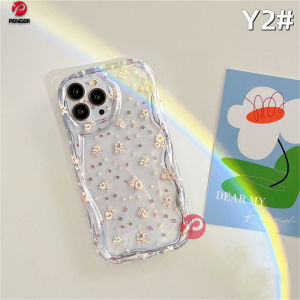 (Lokal Ready) PENGER Casing hp Redmi A2 A1 Redmi Note 12 Pro Redmi10 2022 9 12C 10C 9A 10A 9C Note10 5G 10s Note11 11s Note8 Note9s Flowers 3D Tepi Melengkung Bergelombang Bunga Softcase