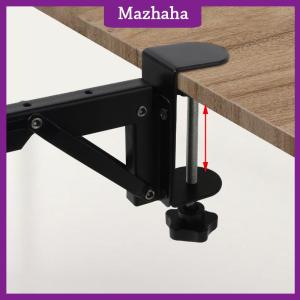 Mazhaha L-shaped Foldable Desktop Bracket Heavy-duty Punch-free Space-saving Desktop Extension Plate Rack Hardware Accessories