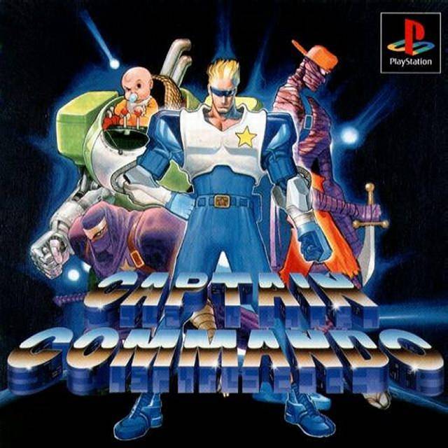 [PS1] Captain Commando (1 DISC) เกมเพลวัน แผ่นก็อปปี้ไรท์ PS1 GAMES ...